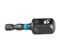 Adaptador de torsión MAKITA 1/4" IMPACT BLACK, cuadrado 1/2", 50 mm B-66874