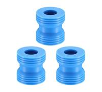 Adaptador de transferencia de vaciado de botellas para hogar, conector de silicona, paquete de 3 para mover líquidos sobrantes de baño entre botellas similares Conector de botella de silicona