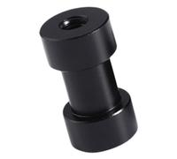 Adaptador de trípode de aleación de aluminio, rosca interior 3/8 a tornillo interior 1/4 para trípodes de luz y sistemas de barra, adaptador de trípode
