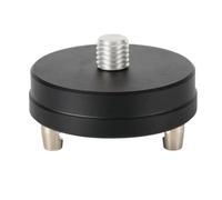 Adaptador de trípode fijo con trípode fijo de metal giratorio de 58 x 11 pulgadas, color negro, nota opcional 1, diseñado para un uso duradero con durabilidad adecuada y funcionamiento consistente