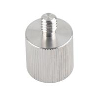 Adaptador de trípode nivelador láser, 5/8 hembra a tornillo macho de 1/4 para soporte de micrófono, cámara, conectores y adaptadores