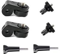 Adaptador de Trípode Soporte de Cámara de 1/4-20 Juego de adaptadores de conversión Universal Compatible con Gopro Hero 13/12/11, dji Osmo Action 5 Pro/4 y Otras Cámaras de Acción