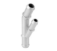 Adaptador de tubería de refrigerante Y-Flange OE 1J0121087E Cubierta de carcasa de termostato de aluminio fundido Brida de refrigerante Manguera de refrigeración Kit de actualización de tubería de dis