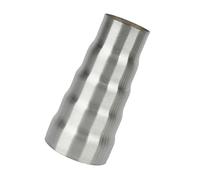 Adaptador De Tubo Acoplador De Acero Inoxidable De 1,93/2,16/2,36/2,56/2,75 Pulgadas, Conector Reductor De Escape De 49/55/60/65/70 Mm WEFOLCC