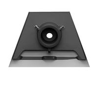 Adaptador de tubo de aluminio para montaje en barra de techo, soporte de aleros, placa de montaje, pieza de equipo de prueba para base moderna de satélite