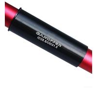 Adaptador de tubo de cuña para tija de sillín de bicicleta, convertidor de aleación de aluminio para ajuste de tamaño (28.6 a 31.8)