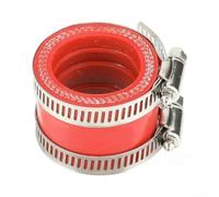 Adaptador de tubo de goma para carburador de motocicleta de 35 mm, compatible con modelos de 100 350 cc ATV Scooter Dirt Bike Go Kart compatible con carburadores OKO (rojo)
