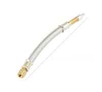 Adaptador de Tubo, Manguera Flexible Trenzada, válvula de neumático, neumáticos inflables de Goma, Ruedas de Coche, Extensiones de vástagos de neumáticos(Braided Pipe 100mm)