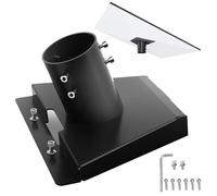 Adaptador de tubo Starlink Gen 3, soporte Starlink Gen 3, soporte robusto Starlink, resistente al óxido, resistente a la intemperie, adaptador de montaje de polo Starlink para instalación en techo