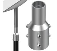 Adaptador de tubo Starlink, montaje en poste Starlink, disponible para adaptador de tubería Starlink V2, mástiles de TV y mástiles de satélite instalados, adecuado para diámetros de tubería de 2