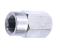 Adaptador de tuerca de accionamiento parte 225 para dispositivo giratorio de eje - Tapa de destornillador de metal compatible con 2610916116 (16 mm × 9,5 mm plata 1 paquete) (1 unidad)