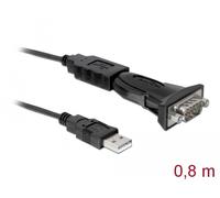 Adaptador de USB 2.0 a serie DeLock, 0,8 m