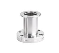 Adaptador de vacío CF16/CF35/CF63 a KF16/KF25/KF40/KF50, convertidor brida CF-KF acero inoxidable 304, conexión diámetro variable(CF50 to KF25)