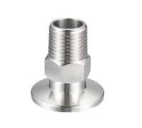 Adaptador de vacío con rosca macho KF16, KF25, KF40, KF50 x 1/8'', 1/4'', 1/2'', 1'', 1-1/4'' y 1-1/2''(KF25,3/8")