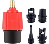 Adaptador de válvula de aire multifunción inflable SUP Schrader adaptador de válvula accesorios convertidor de bomba de aire para válvulas, kayak, barco inflable, balsa, bomba de pie, bomba eléctrica