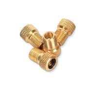 Adaptador de válvula de Bicicleta de aleación de Aluminio, 4 Unidades, Color Negro