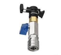Adaptador de válvula de bola M22 de 14 mm para Karcher para lavadora a presión serie K, interruptor de manguera de conexión rápida de 4500 PSI con control de flujo, metal de latón (14 válvulas)