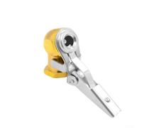 Adaptador de válvula de coche de latón para bicicleta eléctrica - Adaptador de válvula resistente para presta a válvula de coche para compresor de gasolinera (Threaded Style)