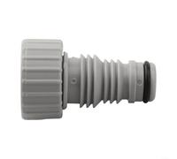 Adaptador de válvula de drenaje P05347 para modelos 2021+ - Conector de drenaje de piscina de rosca de 26 mm con sello - Adaptador de manguera de plástico gris para un fácil vaciado del agua