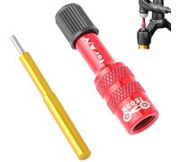 Adaptador de válvula de horquilla para bicicleta, adaptador de bomba de bicicleta, adaptador de válvula de bomba de choque, adaptador de válvula de aire de horquilla, extensor de válvula de aire de
