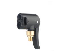 Adaptador de válvula de neumático de bicicleta de doble cabeza para Presta y conector de bomba de aire de rosca de 5/16-32 para inflador de bicicleta, herramienta de instalación rápida de nailon de