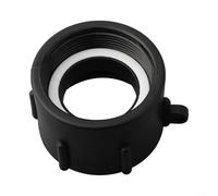 Adaptador de válvula de tanque de agua IBC de 60 mm, conector de 2 pulgadas para tambor de almacenamiento de 1000L, kit de montaje de unión de salida intermedia, piezas de rosca de tornillo de