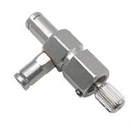 Adaptador de válvula de vapor multifunción para cafetera, construcción de aleación de aluminio con control dual preciso para vapor y flujo de agua, compatible con varias marcas de máquinas de café y