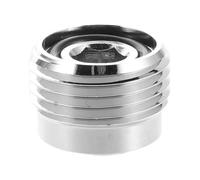 Adaptador de Válvula para Tanque de Buceo DIN a Yugo G 5/8 230barra | Cobre Plata, Tamaño 2x2x1,5cm, Reduce Fugas, para Cilindros y Reguladores de Horquilla