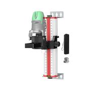 Adaptador de varilla de aluminio - soporte de nivelación de soporte, soporte de nivel | Soporte de varilla de actualización de aleación de aluminio, escala transparente de 1/4 "a 5/8" Adaptador a