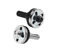 Adaptador de varilla de conexión para taladro eléctrico a amoladora angular, vástago de 10 mm, material de acero, plata/negro, paquete de 2