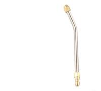 Adaptador de varilla de extensión de boquilla de lavado a presión de acero inoxidable - 30° / 90° / punta de lanza en ángulo en forma de U para lavadoras de gas y eléctricas de hasta 5000 PSI, 17 cm