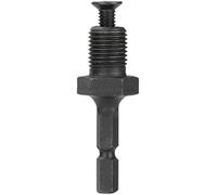 Adaptador de vástago hexagonal de cambio rápido, rosca macho de 1/4" a 1/2" y 3/8" for brocas eléctricas, convertidor de portabrocas duradero(1/4 inx1/2 in)