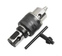 Adaptador de vástago Weldon de 3/4 pulgadas a cono B16 con rosca de 1/2-20UNF para uso de portabrocas en fabricación de metal (1)