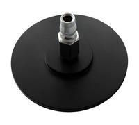 Adaptador de ventosa para máquinas Vac-U-Lock, metal inoxidable con conector de aire rápido, 3.93 pulgadas de diámetro, 2.12 pulgadas de altura