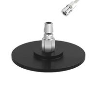 Adaptador de ventosa potente de 4.0 x 2.1 pulgadas para máquina Vac-U-Lock, conector de aire, accesorios, accesorio de regalo (negro)