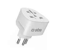 Adaptador de viaje CH Suiza - Blanco