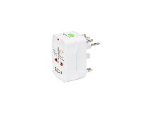 ADAPTADOR DE VIAJE DCU (37400200) EU-UK-USA-AUS-CHI-JAP