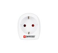 Adaptador de viaje de Europa a Dinamarca