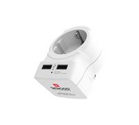 Adaptador de viaje de Europa a EE. UU. +2 USB