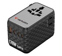 Adaptador de viaje - enchufe universal - adaptador de enchufe para viaje Verbatim
