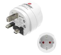 Hama | Adaptador de Viaje Tipo G, de 3 Conectores, para la Commonwealth y el Reino