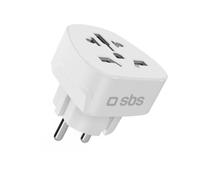 Adaptador de viaje SBS Universal 100-250 V 2500 W
