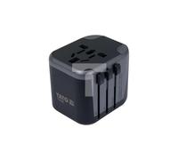 Adaptador de viaje universal 2xUSB 12W YT-81301