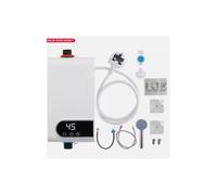 Adaptador de viaje universal con tapas para enchufes, control de termostato para una gestión precisa de la temperatura, funcionamiento de bajo