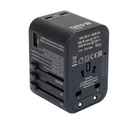 Adaptador de viaje universal USB-C PD de 65 W - YT-81303