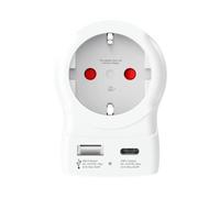 Adaptador de viaje USB Skross de 20 W de Europa a EE. UU.