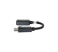 Adaptador de video - C2G - 54322 - DisplayPort a HDMI - 20.3 cm - M/F - Negro