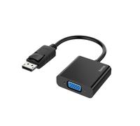 Adaptador de vídeo, enchufe DisplayPort - puerto VGA, Full-HD 1080p