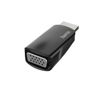 Adaptador de vídeo, enchufe macho HDMI™ - f. hembra VGA, Full-HD 1080p