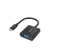 Adaptador de vídeo, enchufe USB-C - puerto VGA, - Full-HD 1080p